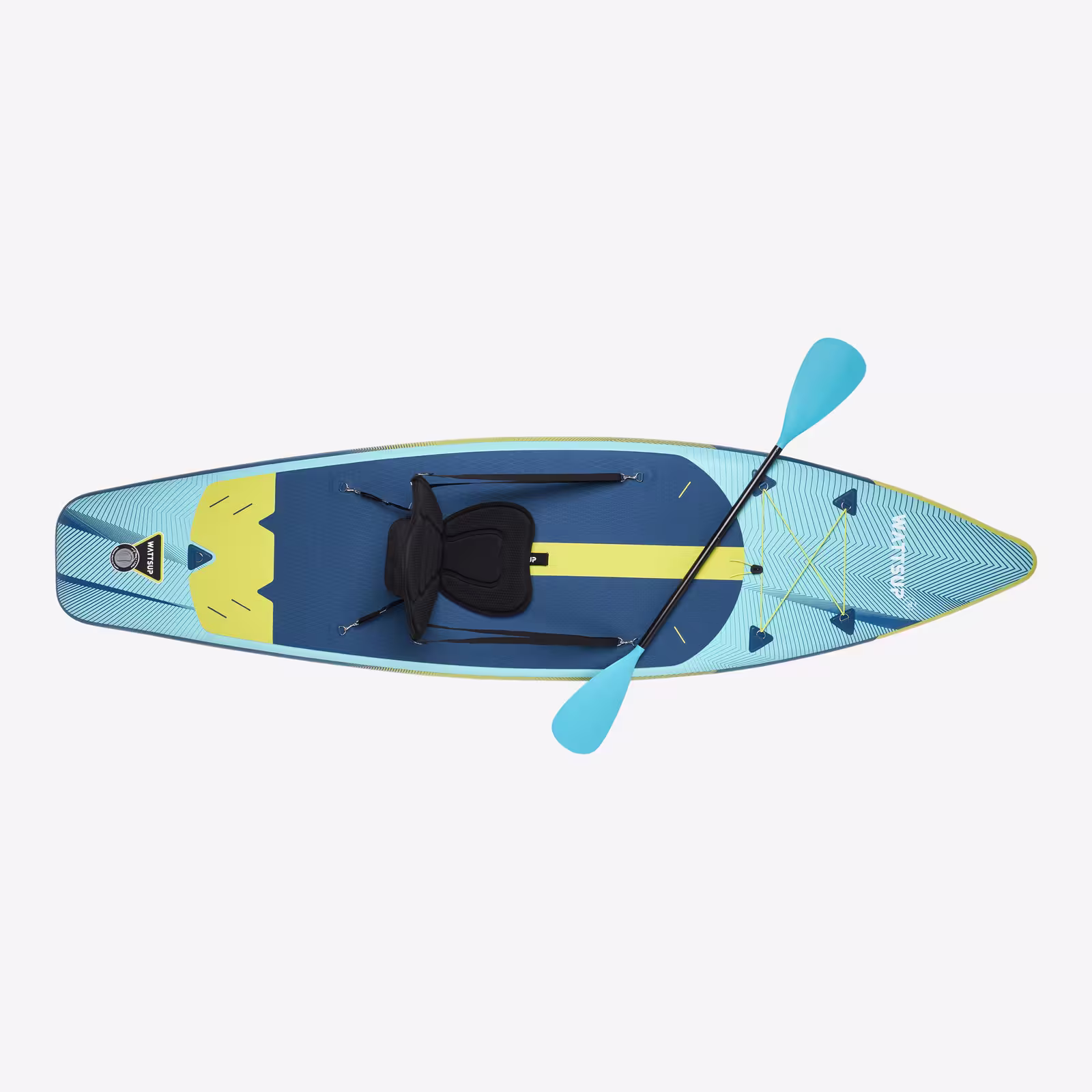 WATTSUP Mora configured with its removable kayak seat